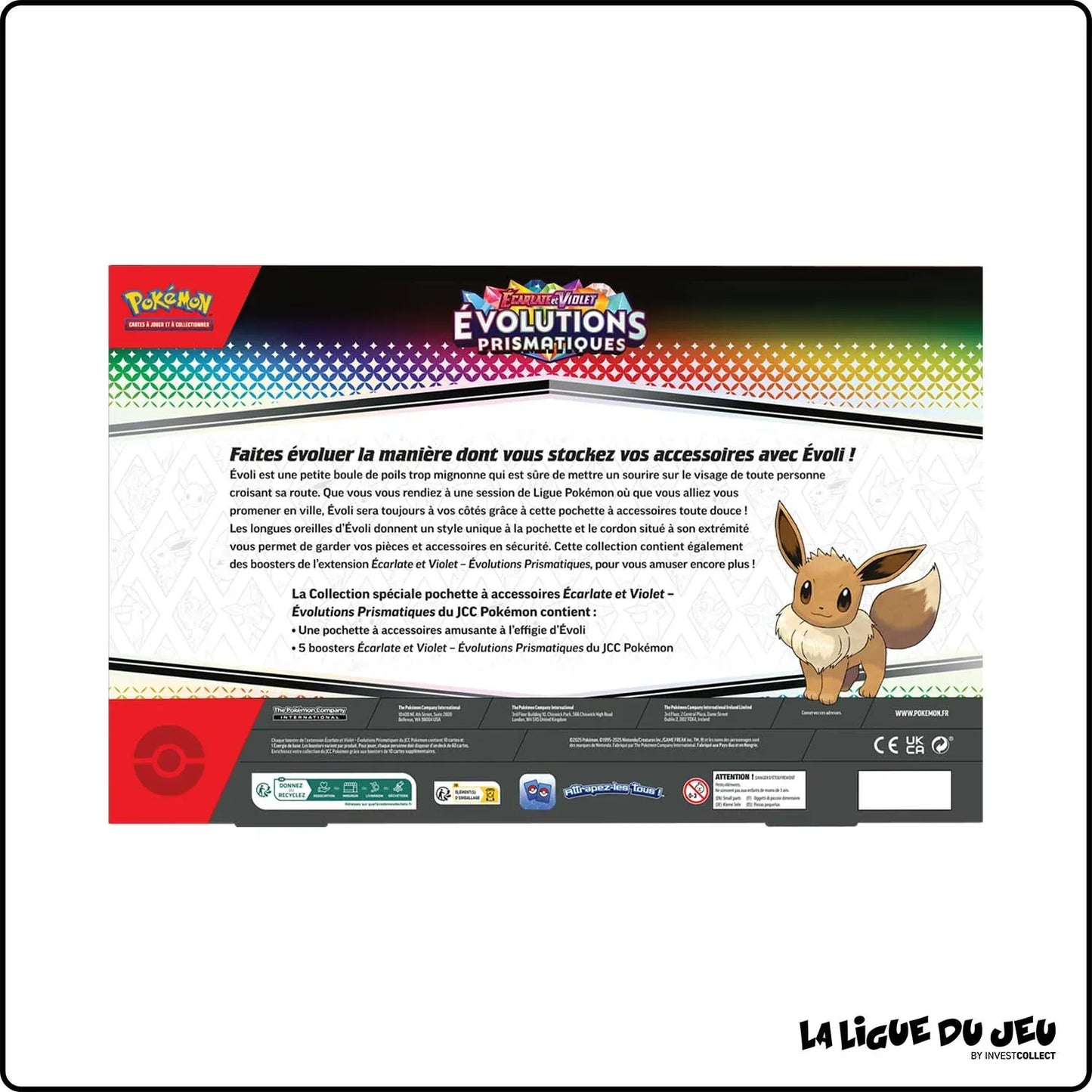 POKEMON EV8.5 : Coffret spécial pochette à accessoires